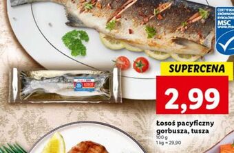 Lidl Łosoś pacyficzny tusza abramczyk oferta