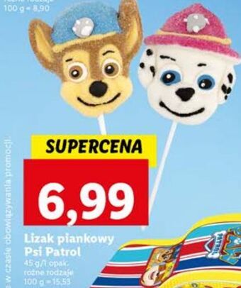 Lidl Lizak piankowy psi patrol an-ba oferta