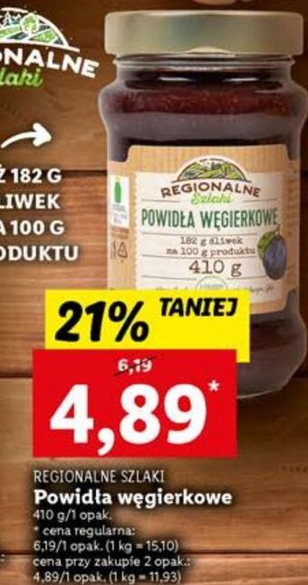 Lidl Powidła węgierkowe regionalne szlaki oferta