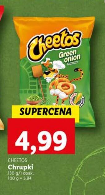 Lidl Chrupki zielona cebulka cheetos oferta