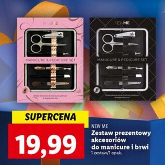 Lidl Zestaw do manicure i brwi newme oferta
