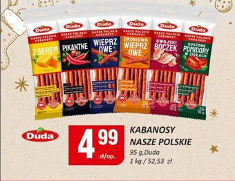 Chorten Duda Kabanosy Nasze Polskie 95 g oferta