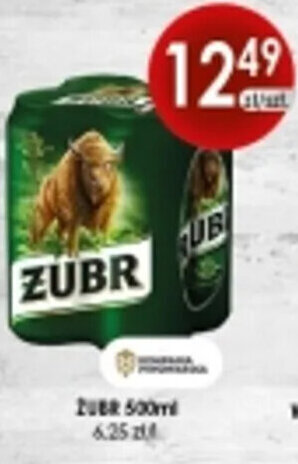 Rabat Kompania Piwowarska Żubr 4 x 500 ml oferta