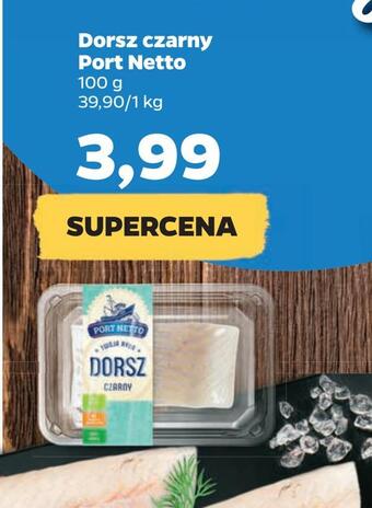 Netto Dorsz czarny port netto oferta