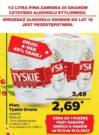 Netto Piwo tyskie gronie tyskie gronie oferta