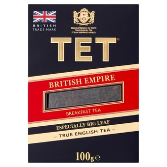 Auchan Tet british empire breakfast tea herbata czarna liściasta 100 g oferta