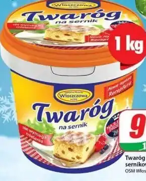 Dino Włoszczowa twaróg na sernik 1 kg oferta