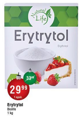 E.Leclerc Erytrytol natural life oferta