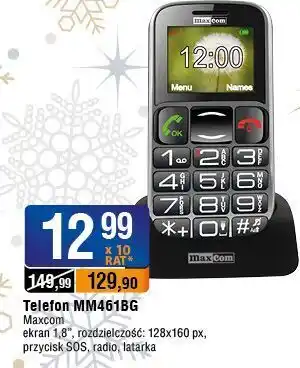 E.Leclerc Telefon komórkowy mm461bb maxcom oferta