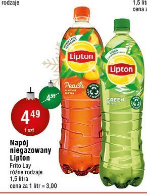 E.Leclerc Herbata mrożona classic lipton green ice tea oferta