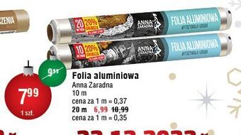 E.Leclerc Folia aluminiowa 20 m anna zaradna oferta