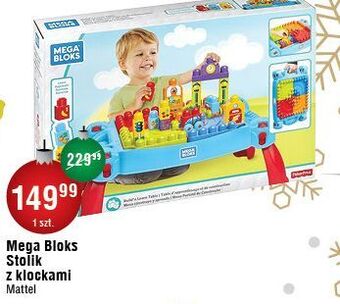 E.Leclerc Stolik z klockami mega bloks oferta