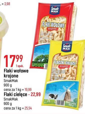 E.Leclerc Flaki wołowe krojone smak mak oferta