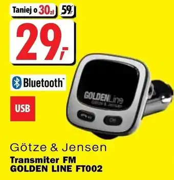 Media Expert Gotze&Jensen Transmiter FM Golden Line FT002 oferta