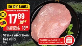 Polomarket szynka wieprzowa bez kości 1kg oferta