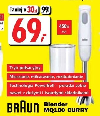 Media Expert Braun Blender MQ100 Curry oferta