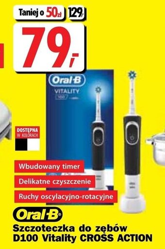 Oral-B Szczoteczka do zębów D100 Vitality Cross Action