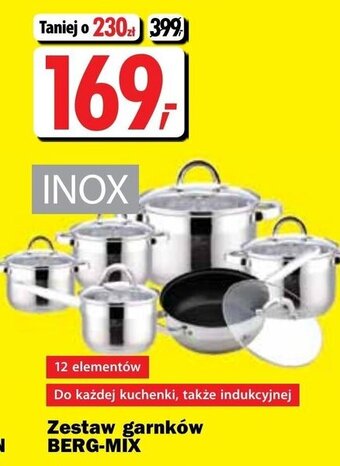 Media Expert Zestaw garnków BERG-MIX oferta