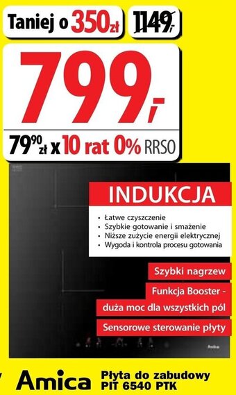 Media Expert Amica Płyta do zabudowy PIT 6540 PTK oferta