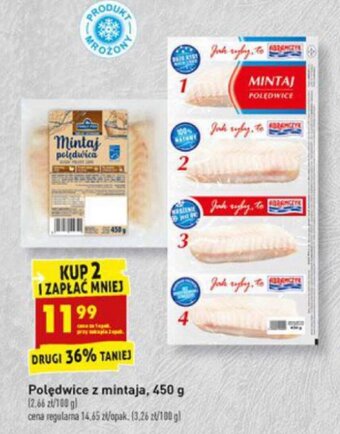 Biedronka Polędwica z mintaja 450g oferta