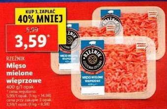 Lidl Mięso mielone wieprzowe 400g oferta