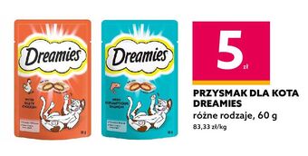 Dealz Przysmak dla kota z łososiem dreamies oferta