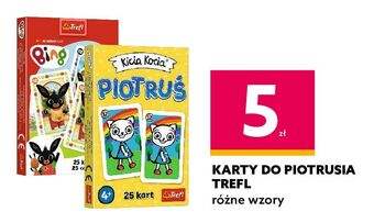 Dealz Karty dla dzieci piotruś bing trefl oferta