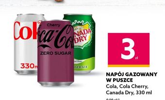 Dealz Napój coca-cola zero cherry oferta