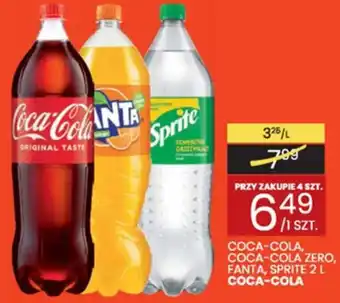 Wafelek CocaCola napój Coca Cola, CocaCola zero, fanta, sprite 2l oferta