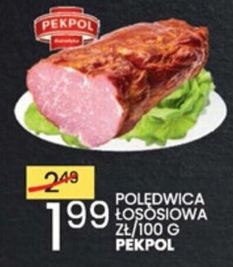 Wafelek Pekpol polędwica łososiowa 100g oferta