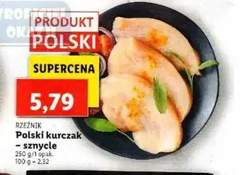 Lidl Polski kurczak sznycle 250g oferta