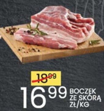 Wafelek Boczek ze skórą 1kg oferta