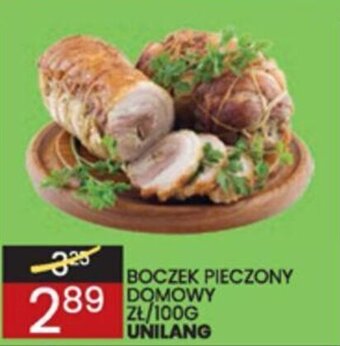 Wafelek Unilang boczek pieczony domowy 100g oferta