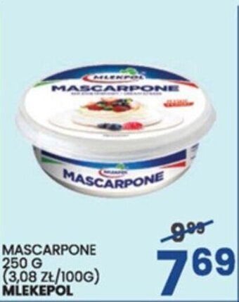 Wafelek Mlekpol mascarpone 250g oferta