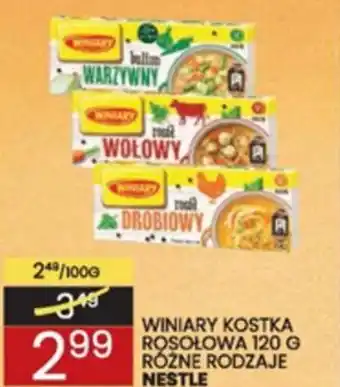 Wafelek Nestle winiary kostka rosołowa 120g oferta