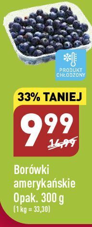 ALDI Borówki amerykańskie oferta