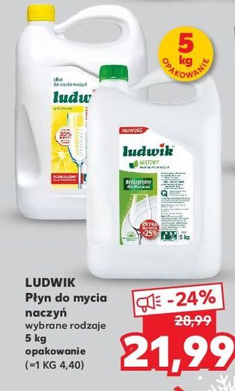 Kaufland Płyn do mycia naczyń cytrynowy ludwik oferta