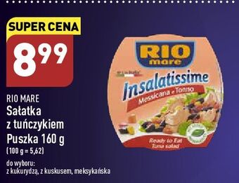 ALDI Sałatka z tuńczykiem meksykańska rio mare insalatissime oferta