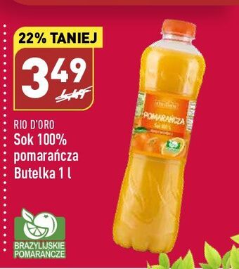 ALDI Sok pomarańczowy rio d'oro oferta