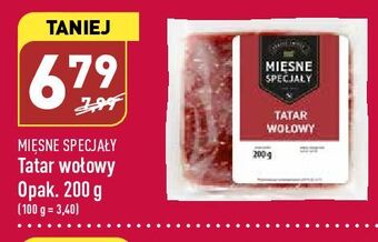 ALDI Tatar wołowy mięsne specjały zawsze świeże (aldi) oferta