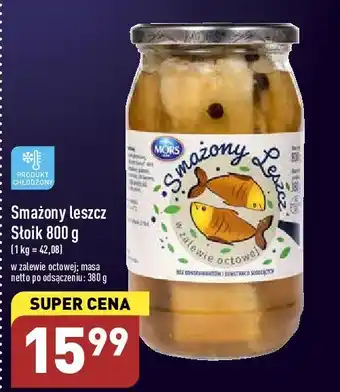 ALDI Leszcz smażony mors ryby oferta