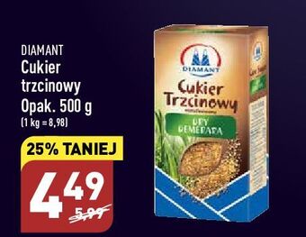 ALDI Cukier trzcinowy dry demerara diamant oferta