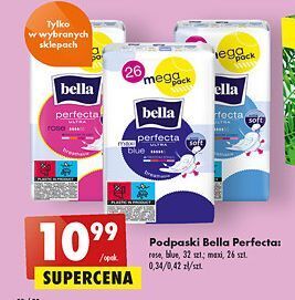 Biedronka Podpaski bella perfecta ultra blue oferta