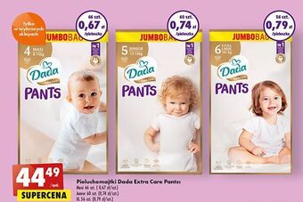 Biedronka Pieluszki junior dada pantsy oferta