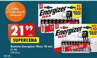 Biedronka Baterie aa energizer oferta