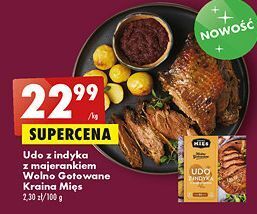 Biedronka Udo z indyka majerankiem kraina mięs oferta