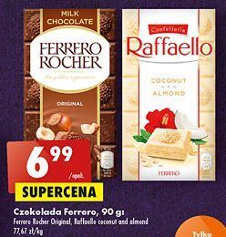 Biedronka Czekolada milk original ferrero rocher oferta