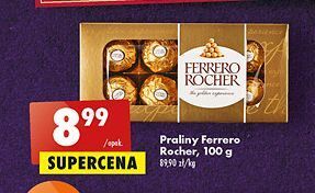 Biedronka Bombonierka ferrero rocher oferta