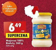 Biedronka Majonez białuty oferta
