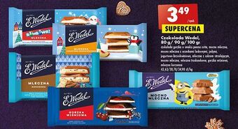 Biedronka Czekolada mocno mleczna e. wedel oferta